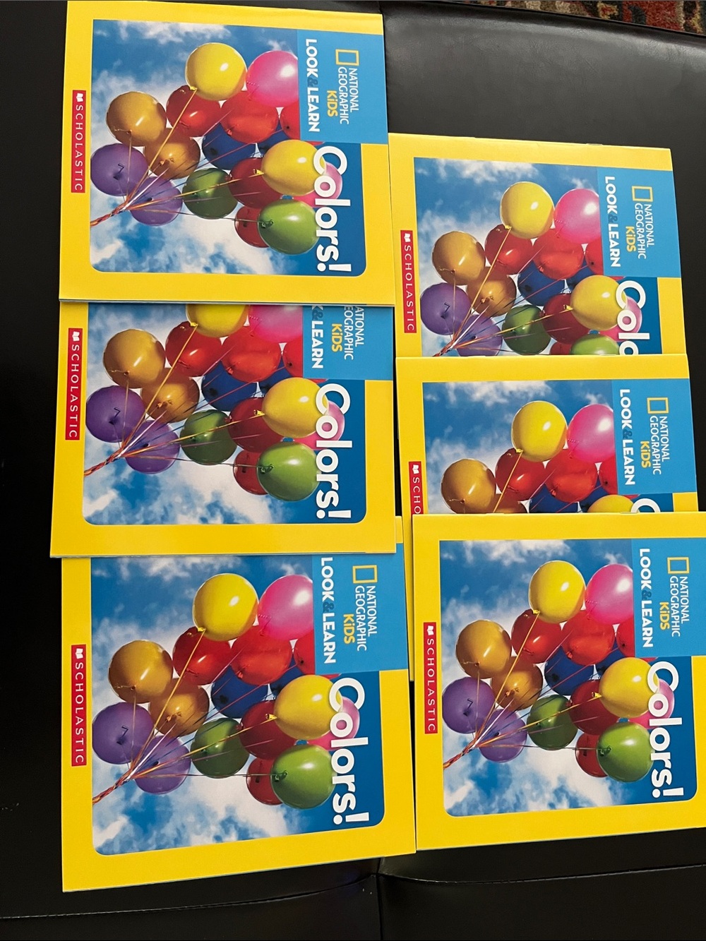 NATIONAL GEOGRAPHIC KIDS  learning book( set of 6)